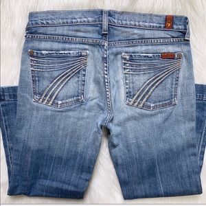 7 For All Mankind Dojo Cropped Jeans